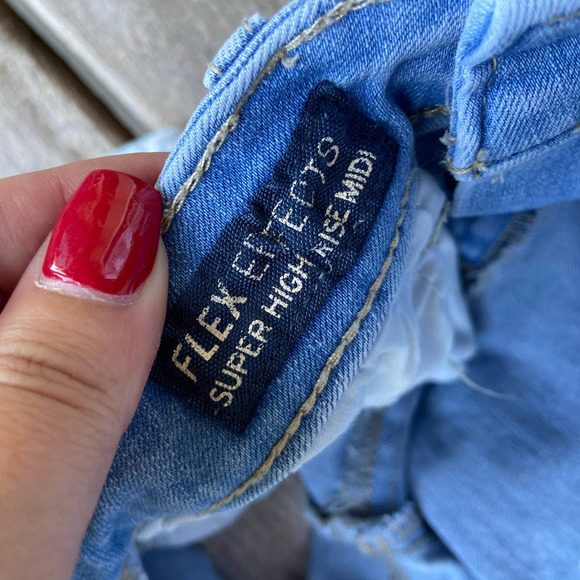 Aeropostale Flex Effects Super High Rise Midi 6 - Picture 4 of 6